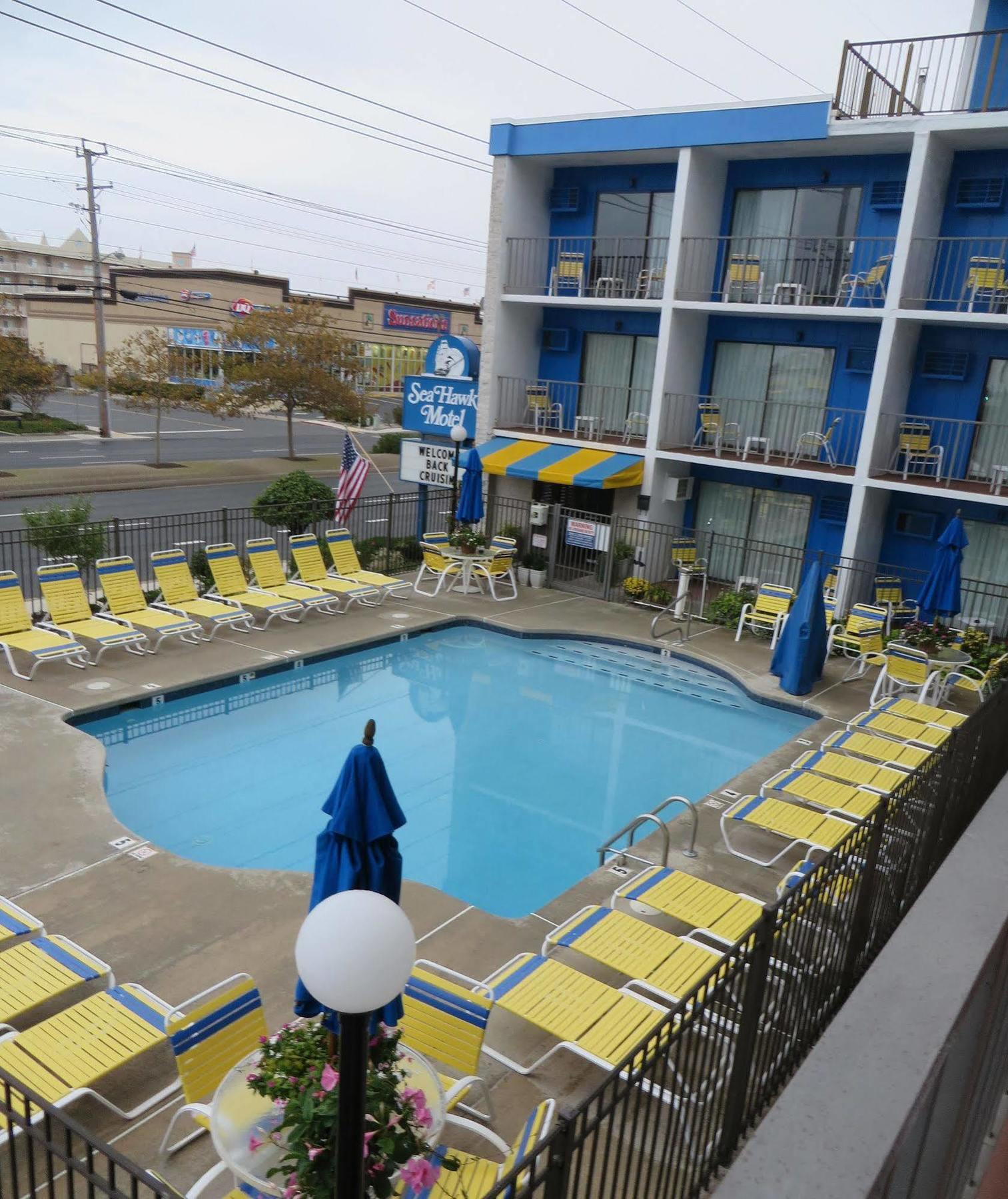 Sea Hawk Motel Ошен Сити Экстерьер фото